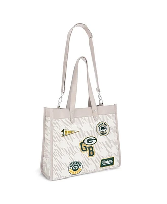 Wear by Erin Andrews Green Bay Packers Patch Printed Tote Bag