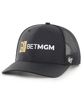 '47 Brand Men's Black Kyle Busch Sure Shot Trucker Adjustable Hat