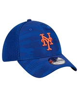 New Era Men's Royal York Mets Subtle Camo 39THIRTY Flex Hat
