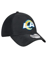New Era Men's Black Los Angeles Rams Active Camo 39THIRTY Flex Hat