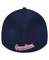 New Era Men's Navy Cleveland Guardians Subtle Camo 39THIRTY Flex Hat