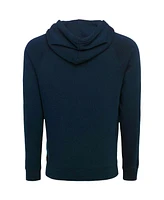 Sportiqe Men's and Women's Navy Indiana Fever Olsen Tri-Blend Pullover Hoodie