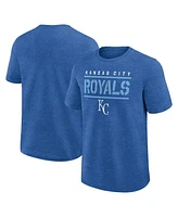 Fanatics Men's Heather Royal Kansas City Royals Top Notch T-Shirt