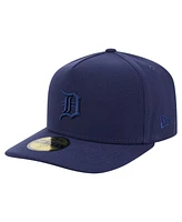 New Era Men's Navy Detroit Tigers Color Pack A-Frame 59FIFTY Fitted Hat