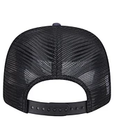 New Era Men's Navy/Black Pittsburgh Steelers Adventure Drinks Pattern 9SEVENTY Stretch snap Hat