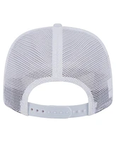 New Era Men's White Detroit Tigers Flamingo Mesh Back 9SEVENTY Stretch-Snap Hat