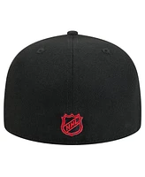 New Era Men's Black Buffalo Sabres Core 59FIFTY Fitted Hat
