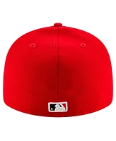 New Era Men's Red St. Louis Cardinals National Baseball Hall of Fame Low Profile 59FIFTY Fitted Hat