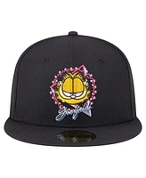 New Era Men's Black Garfield Color Pack 59FIFTY Fitted Hat
