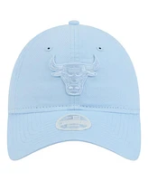 New Era Women's Light Blue Chicago Bulls Colorpack 9TWENTY Adjustable Hat