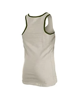 New Era Women's Cream York Yankees Armed Forces Tank Top