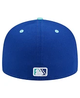 New Era Men's Blue Hillsboro Hops Copa de la Diversion 59FIFTY Fitted Hat