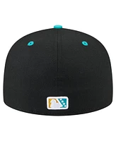 New Era Men's Black Buffalo Bisons Copa de la Diversion 59FIFTY Fitted Hat