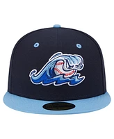 New Era Men's Navy/Light Blue West Michigan Whitecaps Authentic Collection 59FIFTY Fitted Hat