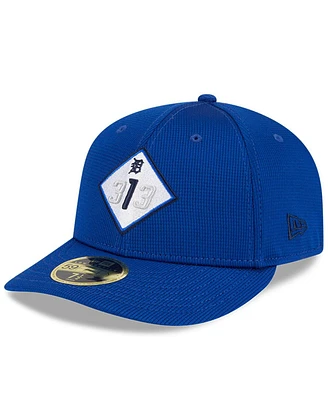 New Era Men's Blue Detroit Tigers City Connect Batting Practice Low Profile 59FIFTY Fitted Hat