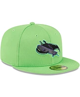 New Era Men's Neon Green Tampa Bay Rays City Connect Batting Practice 59FIFTY Fitted Hat