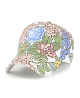 '47 Brand Women's White Cleveland Browns Florentina Clean Up Adjustable Hat