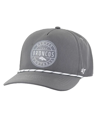 '47 Brand Men's Gray Denver Broncos Suburbia Hitch Adjustable Hat