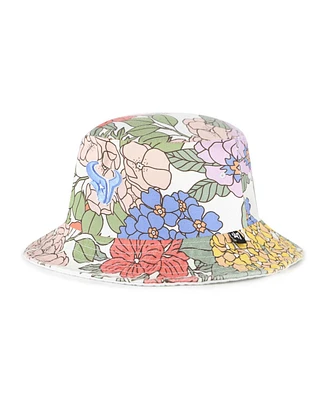 '47 Brand Women's White Houston Texans Florentina Bucket Hat