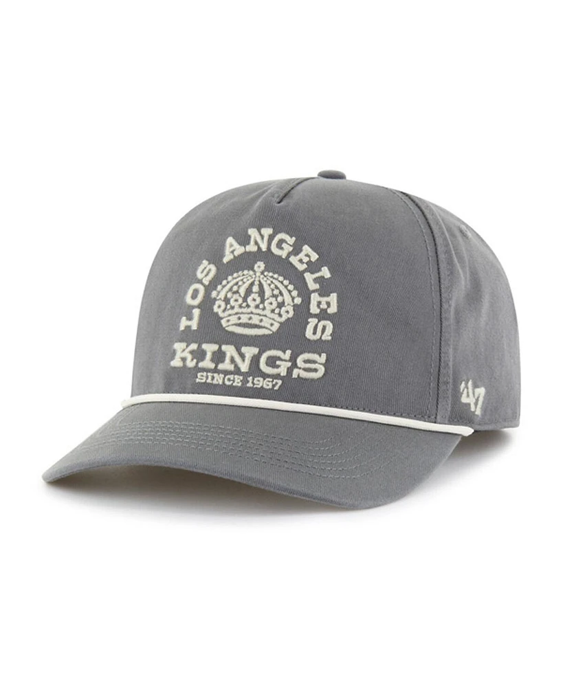 '47 Brand Men's Charcoal Los Angeles Kings Canyon Ranchero Hitch Adjustable Hat