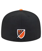 New Era Men's Black Houston Dynamo Fc 2025 Kickoff 59FIFTY Fitted Hat