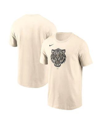 Nike Men's Cream Detroit Tigers Camo Logo T-Shirt