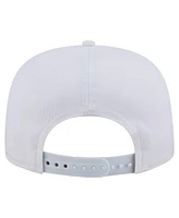 New Era Men's White Texas Rangers Collide Golfer Snapback Hat