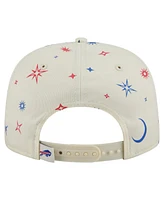 New Era Men's Cream Buffalo Bills Celestial Golfer Adjustable Hat