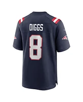 Nike Men's Stefon Diggs Navy New England Patriots Game Jersey