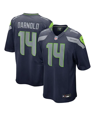 Nike Big Boys and Girls Sam Darnold College Navy Seattle Seahawks Game Player Jersey