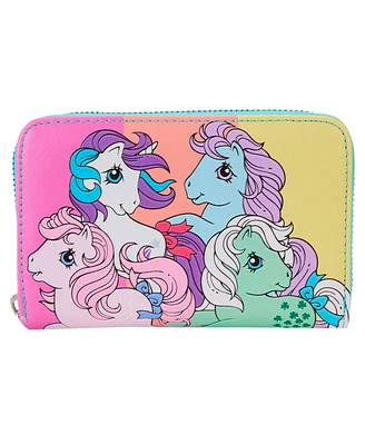 Loungefly My Little Pony Color Block Zip-Around Wallet
