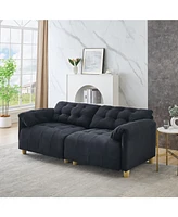 Creamy Cloud Fabric Sofa