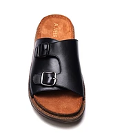 A. Veer Men's Havana Double Strap Sandals