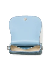 Kate Spade New York Nouveau Denim Mini Saddle Bag
