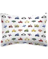 Dream Factory Trains Trucks -Pc. Sheet Set