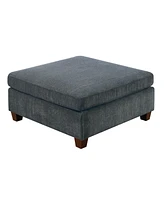 Grey Chenille Modular Sectional 6 Piece Set