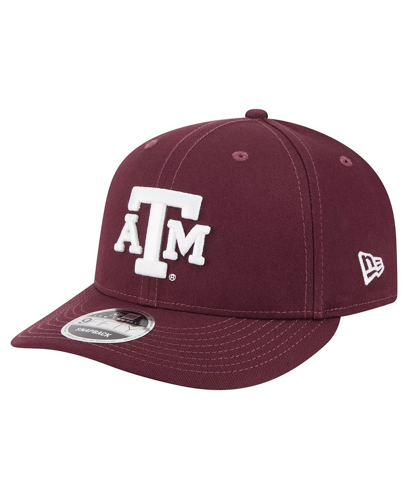 New Era Men's Maroon Texas A&M Aggies Low Profile 9FIFTY Snapback Hat