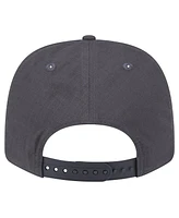 New Era Men's Graphite Milwaukee Bucks Team Elevated Patch 9SEVENTY Adjustable Hat