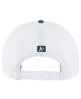 '47 Brand Men's White Athletics Lineman Hitch Adjustable Hat