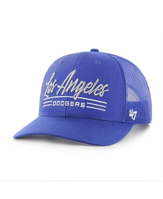 '47 Brand Men's Royal Los Angeles Dodgers Garner Trucker Adjustable Hat