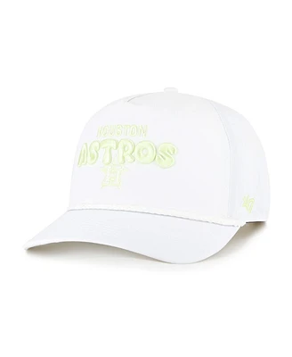 '47 Brand Women's White Houston Astros Bright Side Adjustable Hitch Hat