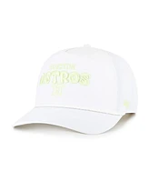'47 Brand Women's White Houston Astros Bright Side Adjustable Hitch Hat