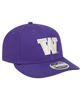 New Era Men's Purple Washington Huskies Low Profile 9FIFTY Snapback Hat