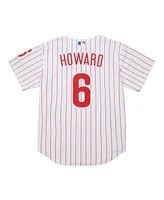 Mitchell & Ness Men's Ryan Howard White Philadelphia Phillies Cooperstown Collection Authentic Jersey