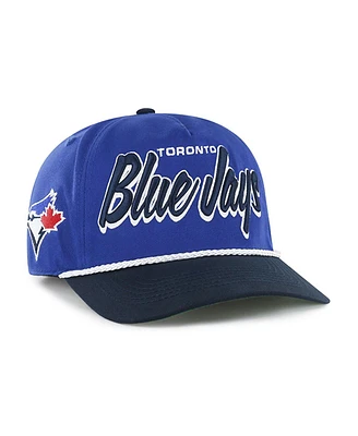 '47 Brand Men's Royal Toronto Blue Jays Drop Shadow Rope Hitch Adjustable Hat