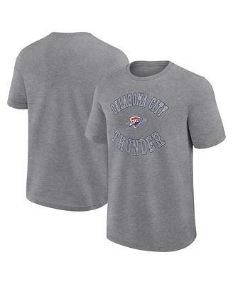 Logo Athletic Men's Heather Gray Oklahoma City Thunder Success T-Shirt