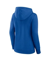 Logo Athletic Women's Royal Golden State Warriors Triumphant V-Neck Pullover Hoodie
