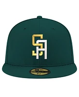 New Era Men's Dark Green South Africa Baseball 2026 World Classic 59FIFTY Fitted Hat