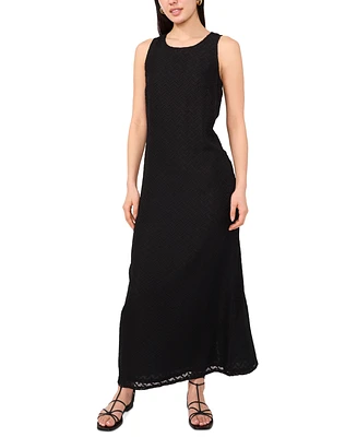 Vince Camuto Women's Sleeveless Textured Maxi Dress