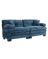 Chenille Sectional Sofa Sleeper